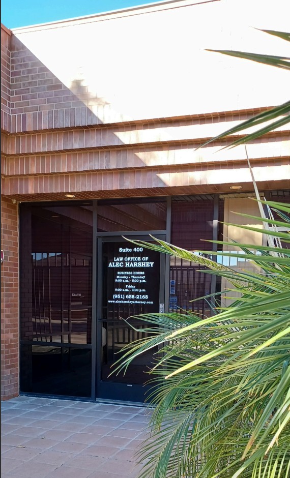 Exterior of the Law Office of Alec Harshey